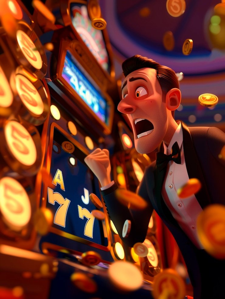 Pengguna menikmati konten hiburan sepak bola dan casino di smartphone dengan tampilan nyaman